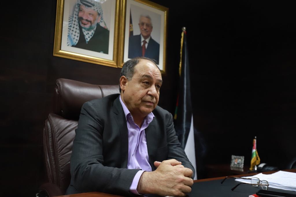 محافظ نابلس إبراهيم رمضان